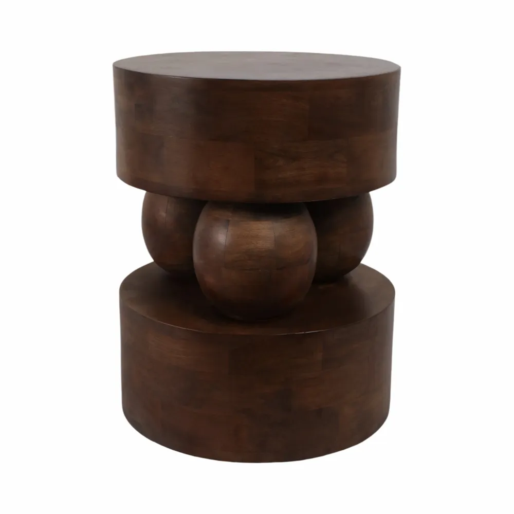 WINTON BROWN TABLE 20 (IN)