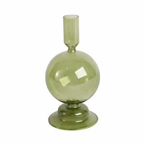 SKYLERCLIFF GREEN CANDLE HOLDER 7 (IN) 1