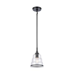 Boyer 6.5'' Wide 1-Light Mini Pendant - Matte Black 1