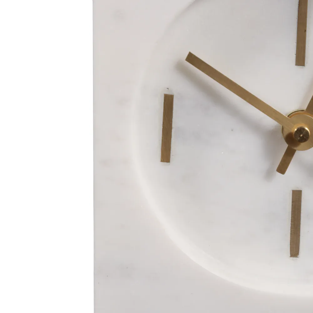 GLENNROSE WHITE CLOCK 7 (IN)