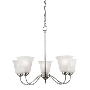 Conway 26'' Wide 5-Light Chandelier - Brushed Nickel 1