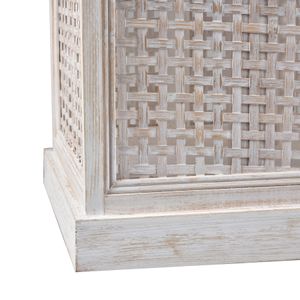Paley Lantern - Set of 2 Weathered White 6