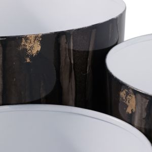 DALTONFORD SET OF 3 GRAY PLANTER 11 (IN) 7