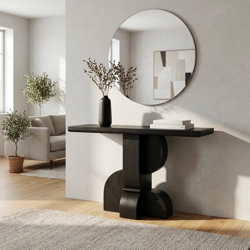 FALLONWICK BLACK CONSOLE 48 (IN)