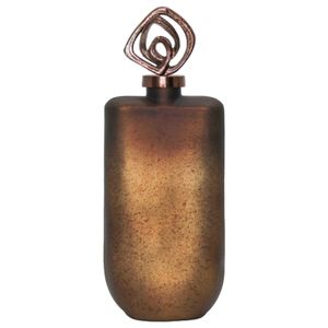 FINLEYGROVE BRONZE GLASS VASE 17 (IN) 1