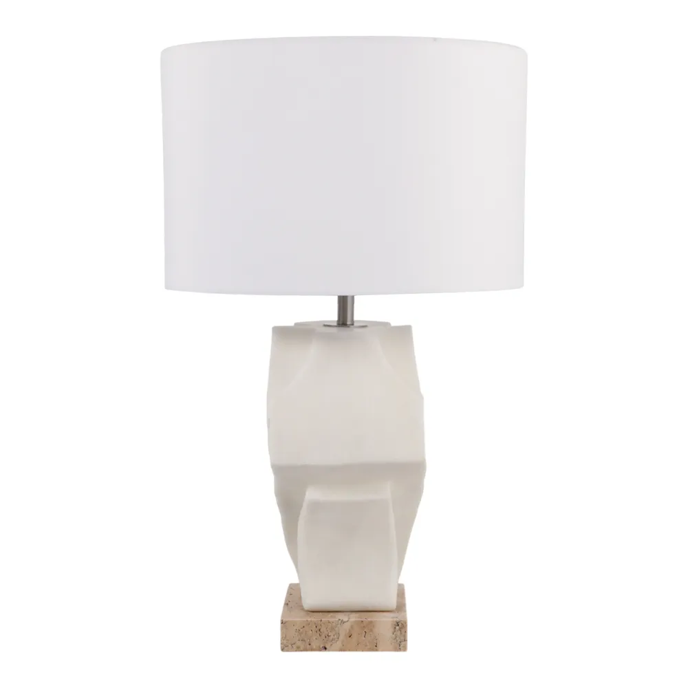 BREESHAW IVORY LAMP 27 (IN)