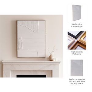 BAXTERCREST WHITE ART 48 (IN) 9