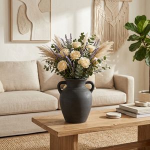 CARLINROSE BLACK VASE 10 (IN) 2