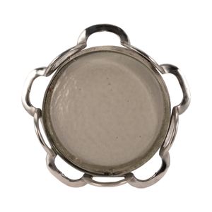 13" PALMAS SMALL SILVER LINK TRAY 6