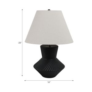 EVANDERTON BLACK LAMP 23 (IN) 7