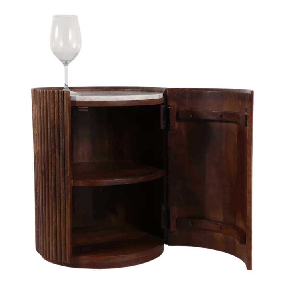 PRESTONPORT BROWN TABLE 20 (IN)