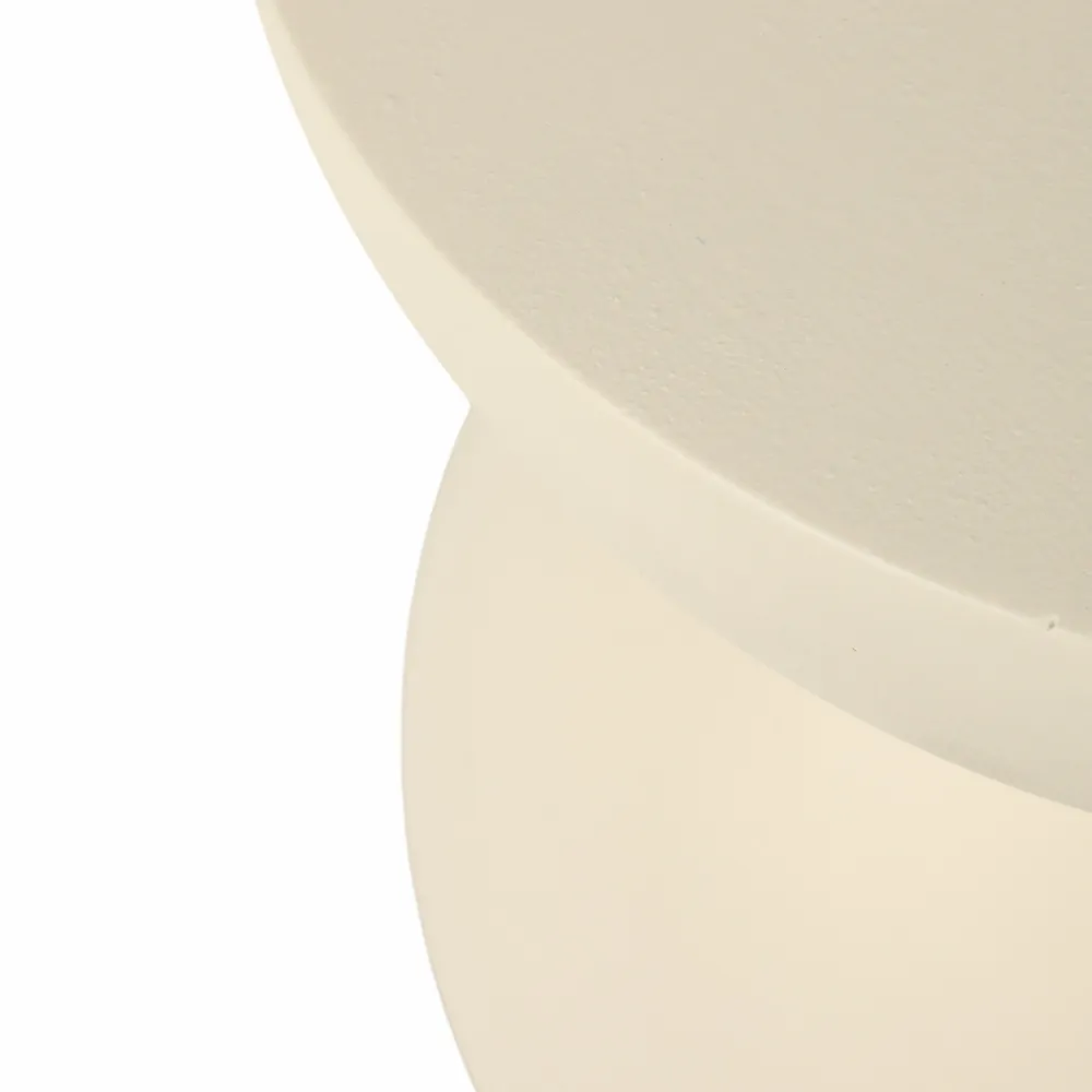 ASHMOOR WHITE TABLE 19 (IN)