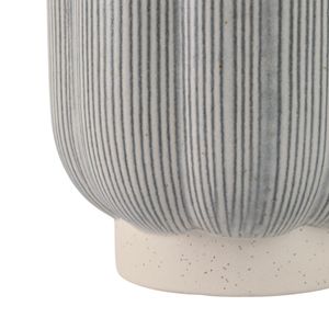 CARVERVALE SET OF 2 BLUE PLANTER 8 (IN) 7