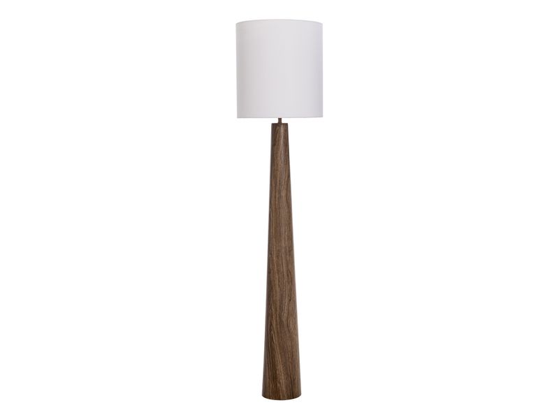 Woonari Solar Floor Lamp Brown 3