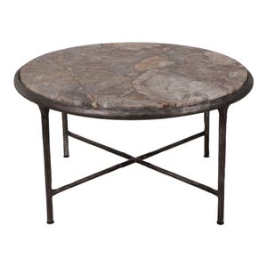NORASTONE SILVER COFFEE TABLE 17 (IN) 5