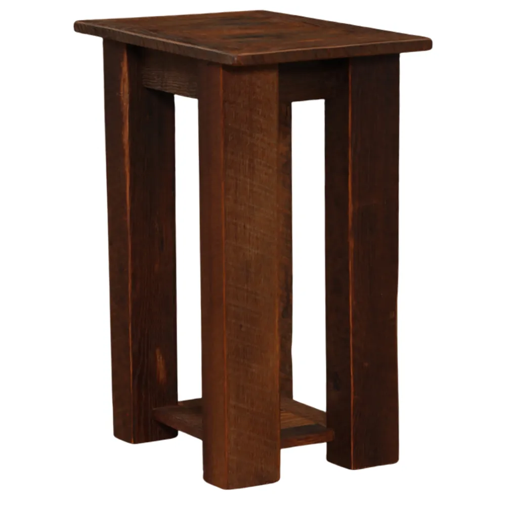 Barnwood Mini Open Nightstand