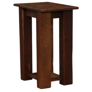 Barnwood Mini Open Nightstand