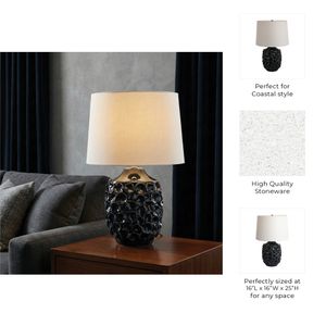 GLENRIDGE WHITE LAMP 25 (IN) 8