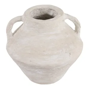 FERRIS WHITE VASE 7 (IN) 6