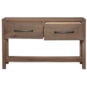 re.curated Two-drawer Console Table with Shelf 5