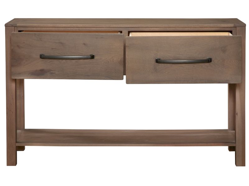 re.curated Two-drawer Console Table with Shelf 5