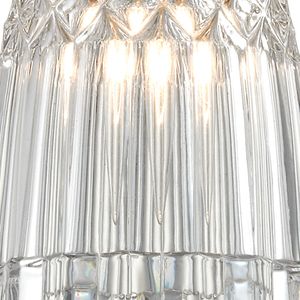 Kersey 4'' Wide 1-Light Mini Pendant - Satin Nickel 5