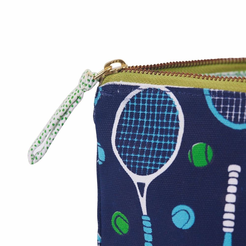 Tennis Large Essential Canvas Pouch