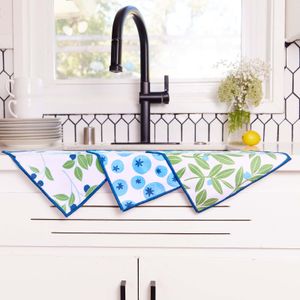 Blueberry Medley Eco Dish Cloth (Set of 3) 3