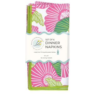 Poppy Papaver Eco Dinner Napkins (Set of 6) 5