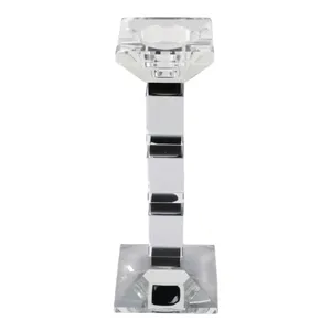 DALEYBROOK CLEAR CANDLE HOLDER 10 (IN) 6