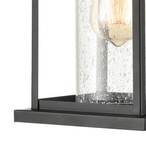 Minersville 17'' High 1-Light Outdoor Sconce - Matte Black 3