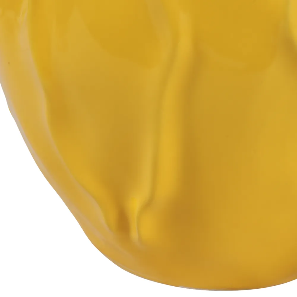 DRYDENRUN SET OF 2 YELLOW PLANTER 7 (IN)