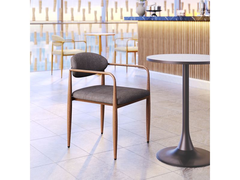 Zens Dining Chair Truffle Gray 9