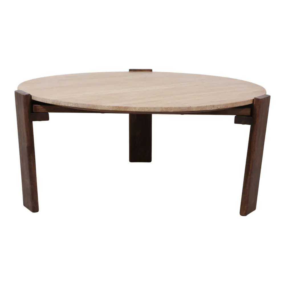CLINTONOAK BROWN COFFEE TABLE 16 (IN)