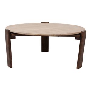 CLINTONOAK BROWN COFFEE TABLE 16 (IN) 4