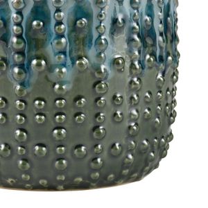 Jaffe Vase - Small Green Reactive 4