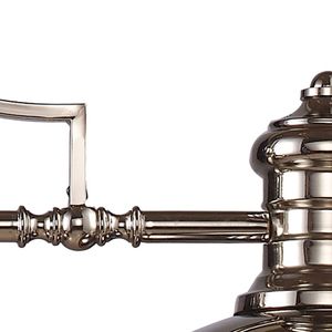 Chadwick 47'' Wide 3-Light Linear Chandelier - Polished Nickel 7
