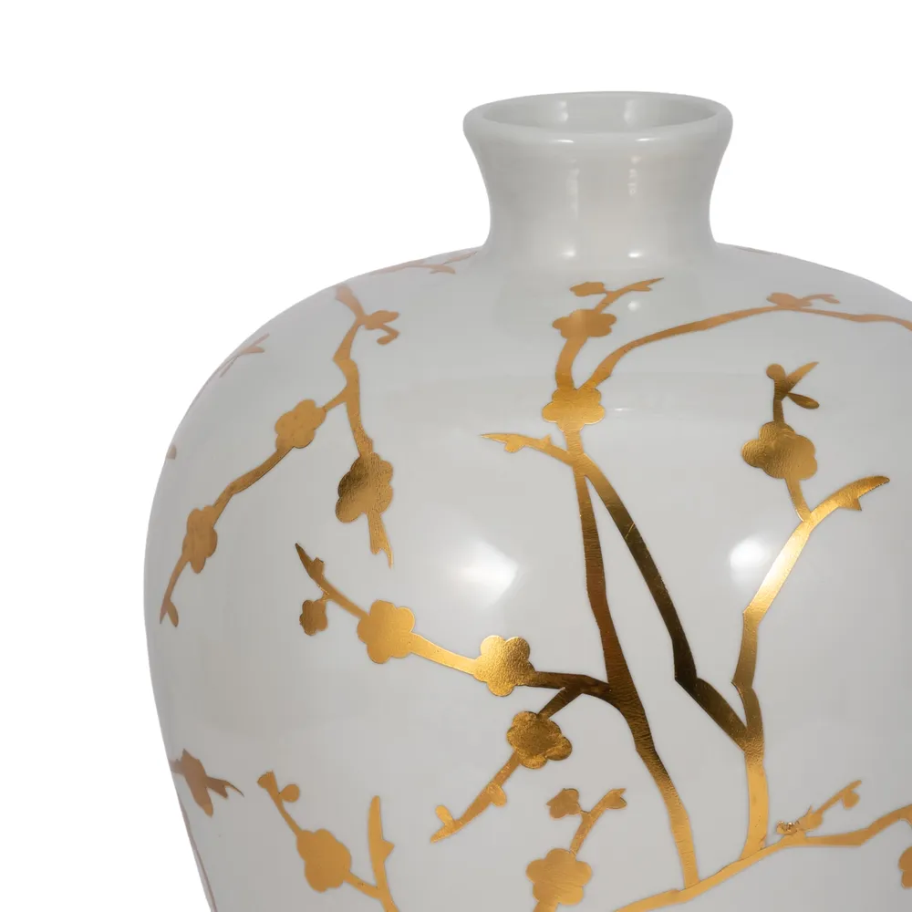 SAGESHAW WHITE CHINOISERIE 15 (IN)