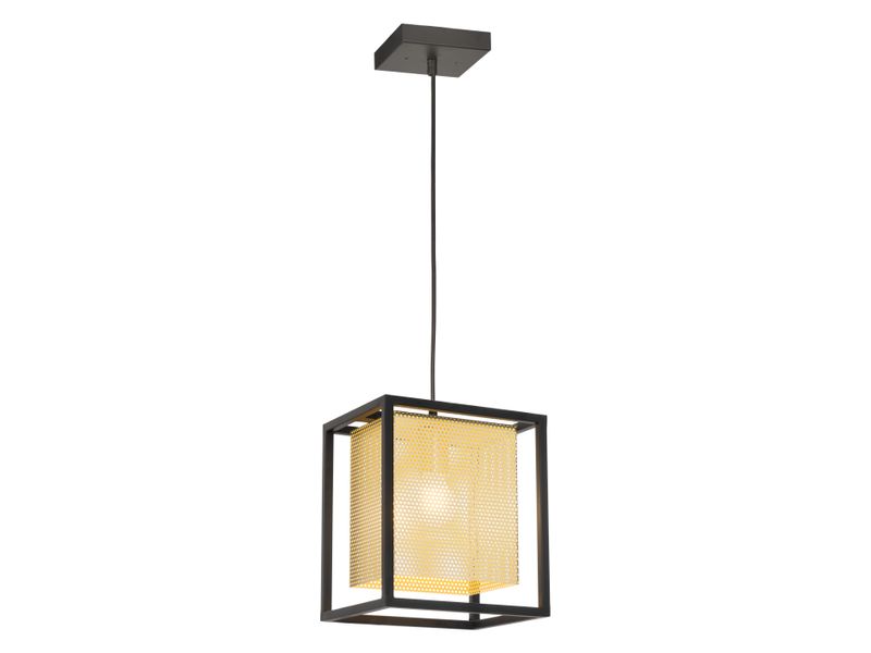 Yves Ceiling Lamp Gold & Black 6