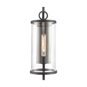 Hopkins 20.25'' High 1-Light Outdoor Sconce - Charcoal Black 3