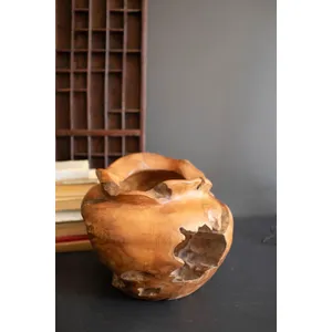 Teakwood Urn 2