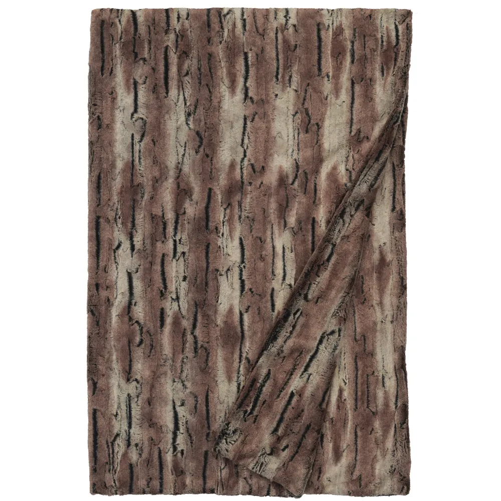 Pewter Fox - Throw - 54/60x72