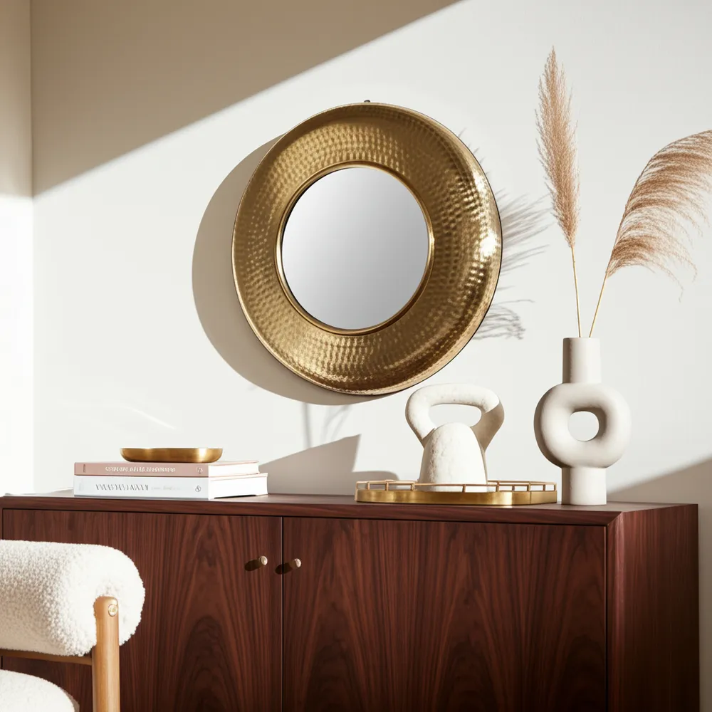 HANNAHGROVE GOLD MIRROR 24 (IN)