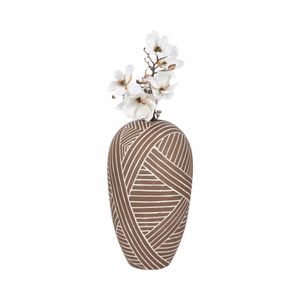 DEANVALE BROWN VASE 22 (IN) 3