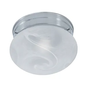 Elowen 8'' Wide 1-Light Flush Mount - Brushed Nickel 1