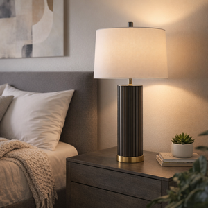 BECKETTVIEW GRAY LAMP 28 (IN) 2