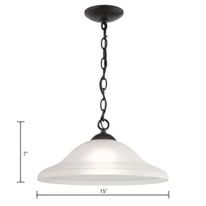 Conway 15'' Wide 1-Light Pendant - Oil Rubbed Bronze 2