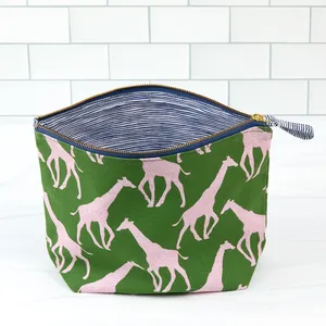 Giraffe Essential Canvas Pouch Set of 2 4