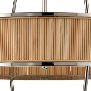 Ural 24'' Wide 6-Light Chandelier - Polished Silver 4