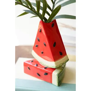 Ceramic Watermelon Bud Vase 2